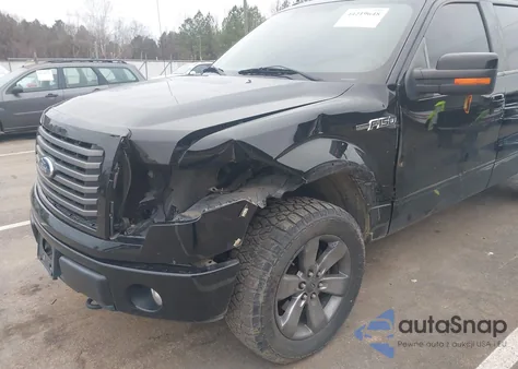 2011 Ford F-150 Fx4 from USA, damaged, VIN 1FTFW1EF2BFC02821
